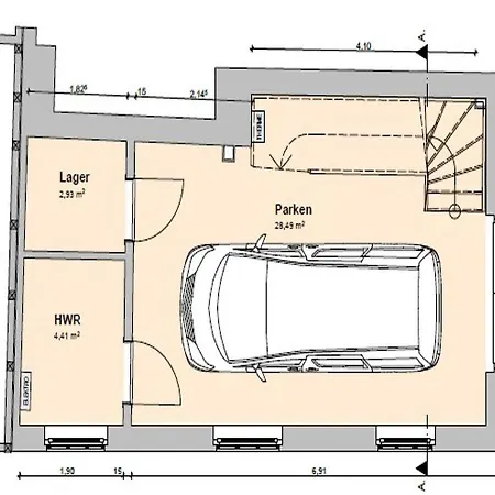 Apartment Karl Oppermann Mit Einzelgarage *